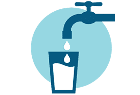 water pouring into glass graphic